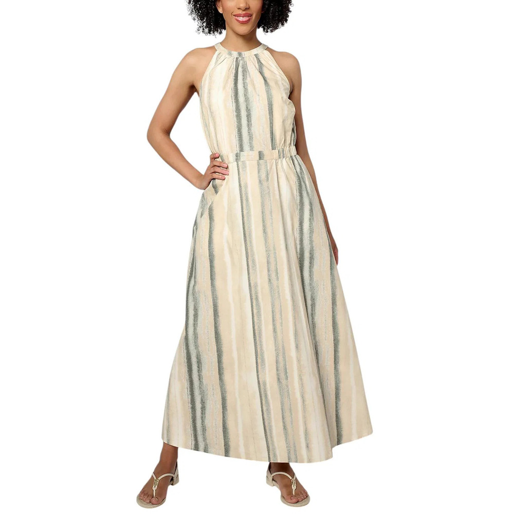 Me by Jennie Garth Women's Cotton Clark Maxi Dress Natural - Regular